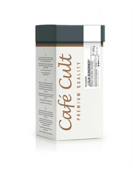 Cafe Cult Gourmet en Grano de Ecuador Loja Sundried Organico 250gr