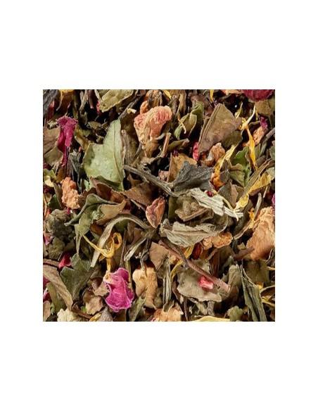 Te Blanco Pai Mu Tan Aromatizado Frambuesa Y Tonka