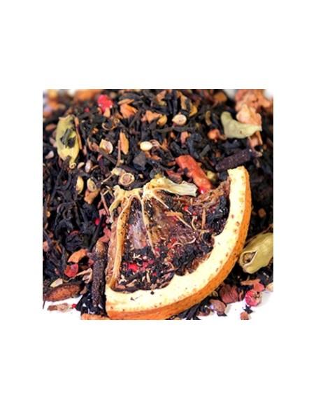 Te Negro Aromatizado Galleta de Naranja