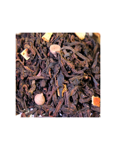 Te Rojo Pu Erh Aromatizado Chocolate Y Naranja