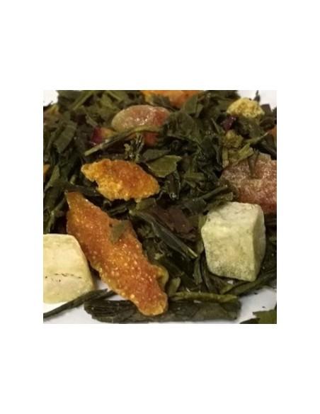 Te Verde Aromatizado Mandarina Al Ginger 1 Kilo