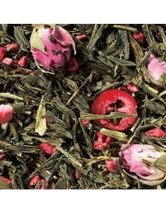 Te Verde Aromatizado Arandanos Y Rosas