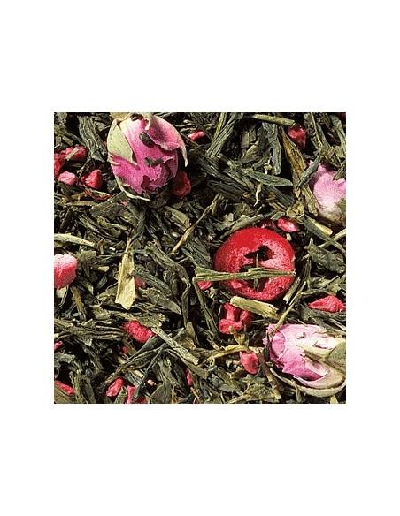 Te Verde Aromatizado Arandanos Y Rosas 1 Kilo