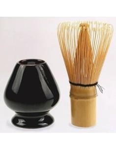 Te Verde De Japon Matcha Brocha De Bambu