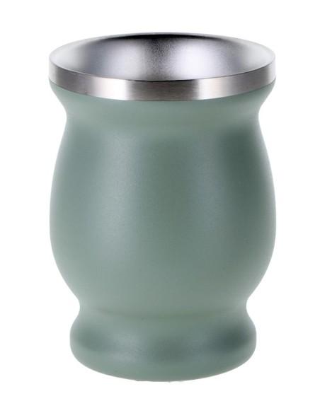 Calabaza Mate Inox Verde
