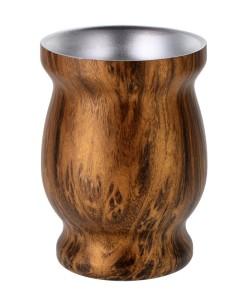 Calabaza Mate Inox Wood