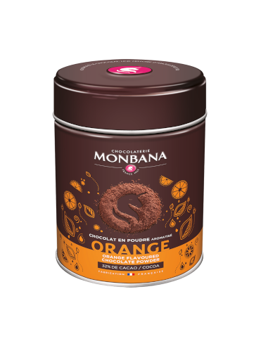 Cacao Monbana A La Naranja 250gr