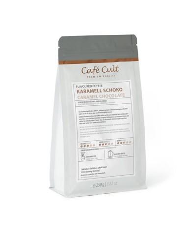 Cafe Cult Gourmet en Grano Aromatizado Chocolate Y Caramelo 250gr