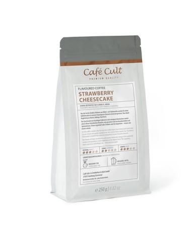 Cafe Cult Gourmet En Grano Aromatizado Tarta De Queso Y Fresas