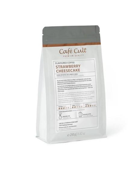 Cafe Cult Gourmet En Grano Aromatizado Tarta De Queso Y Fresas