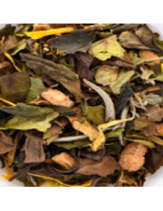 Te Blanco Pai Mu Tan Aromatizado Frambuesa Y Tonka 100gr