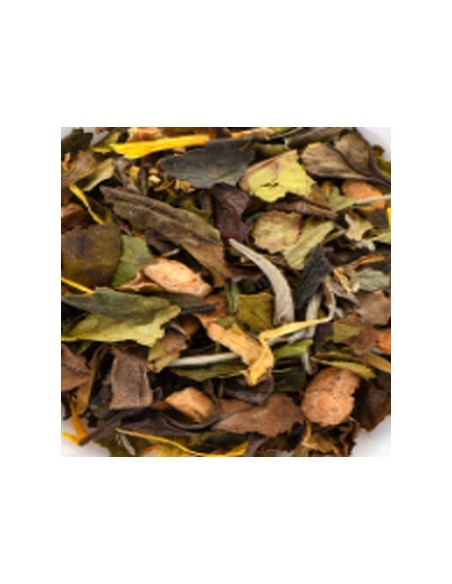 Te Blanco Pai Mu Tan Aromatizado Frambuesa Y Tonka 100gr