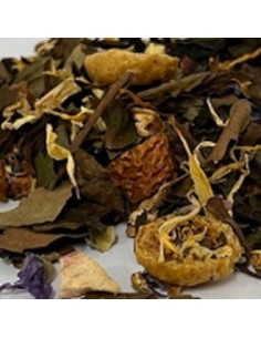 Te Blanco Pai Mu Tan Aromatizado Frambuesa Y Tonka 500gr