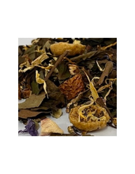 Te Blanco Pai Mu Tan Aromatizado Frambuesa Y Tonka 500gr