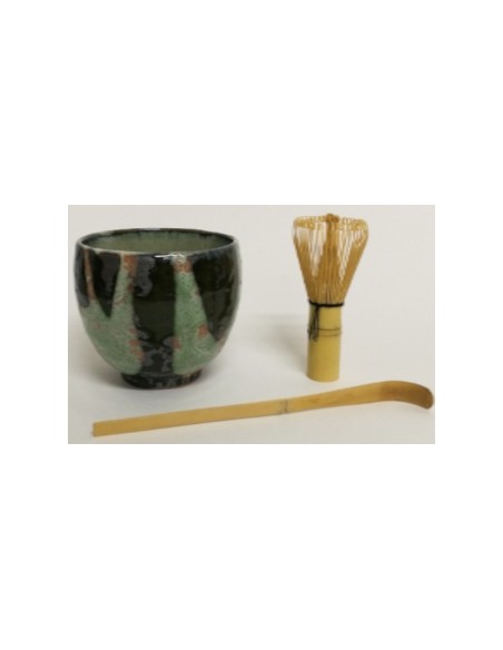 Te Verde De Japon Matcha Set Preparacion Akemi