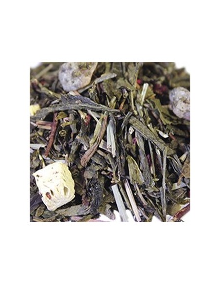 Te Blanco Y Verde Mezcla Aromatizada El Dragon Y La Granada