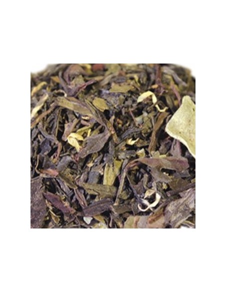 Te Blanco Y Verde Mezcla Aromatizada Placer Sensual (Fresa Y Piña)