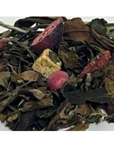 Te Blanco Y Verde Mezcla Aromatizada Goji, Arandanos Y Granada