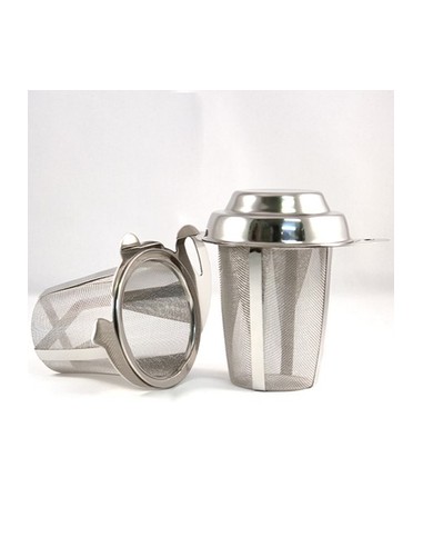 Infusor Acero Inox Tapa Forma Tetera