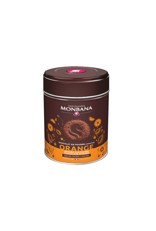 Cacao Monbana A La Naranja 250gr