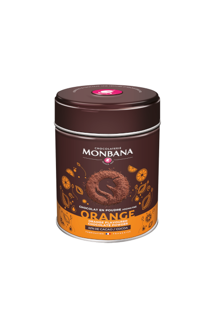Cacao Monbana A La Naranja 250gr