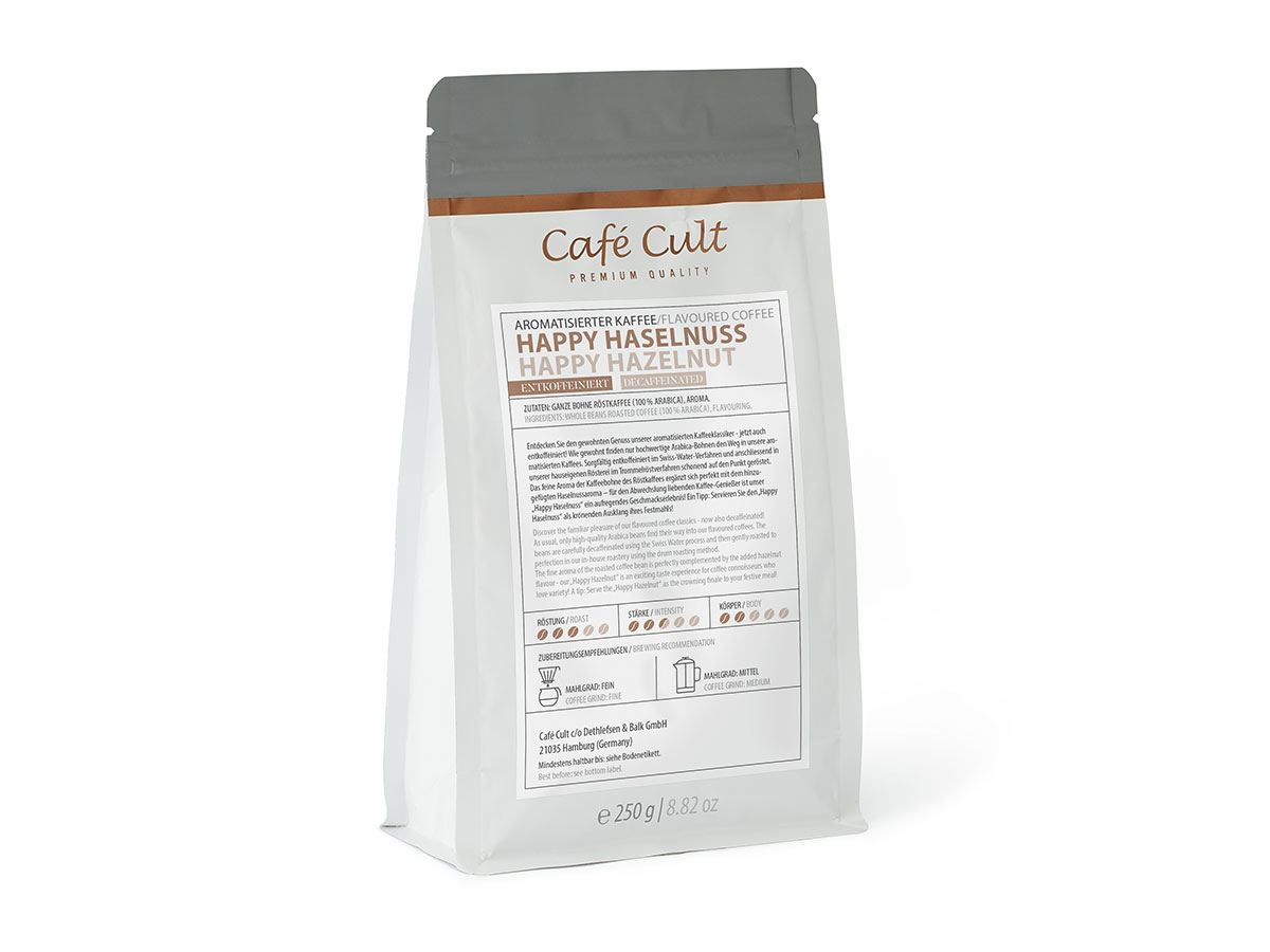 Café Aromatizado Happy Hazelnut Descafeinado