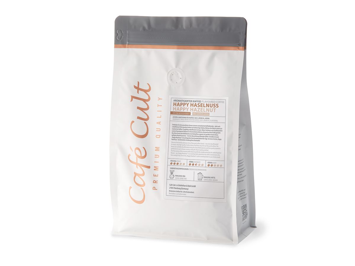 Café Aromatizado Happy Hazelnut Descafeinado