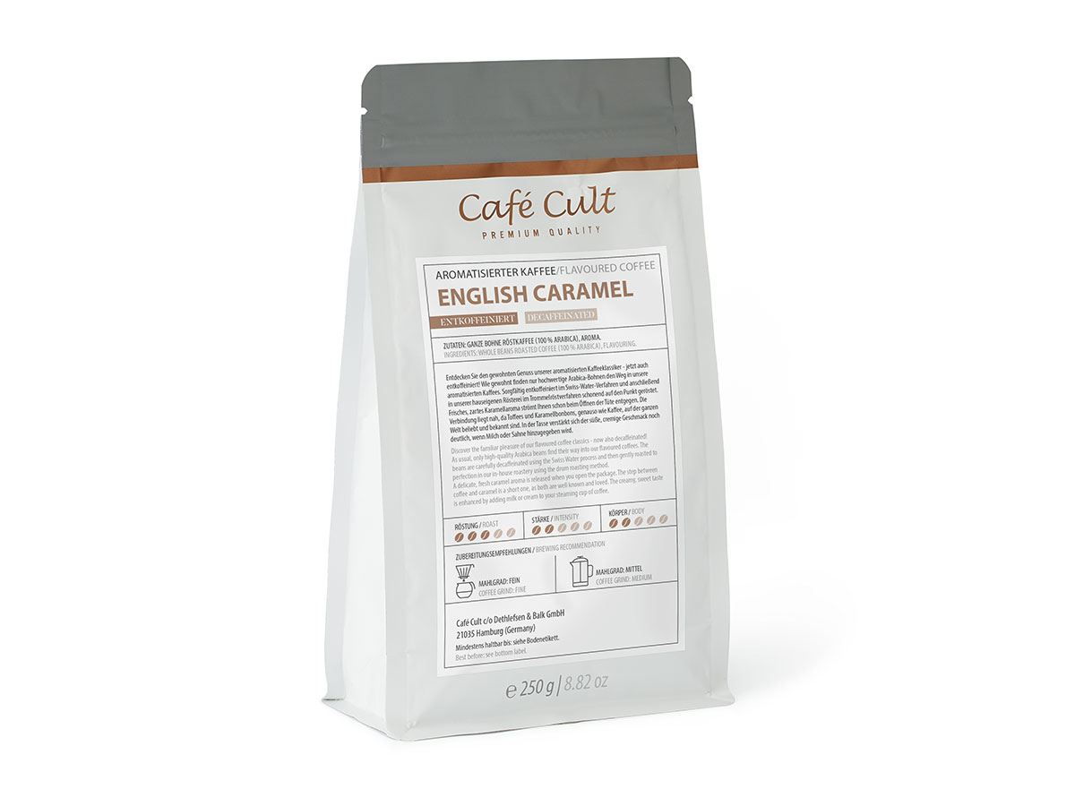 Café Aromatizado English Caramel Descafeinado