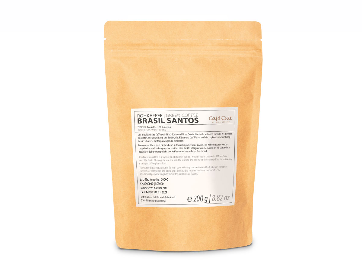 Café de Latinoamérica Brasil Santos