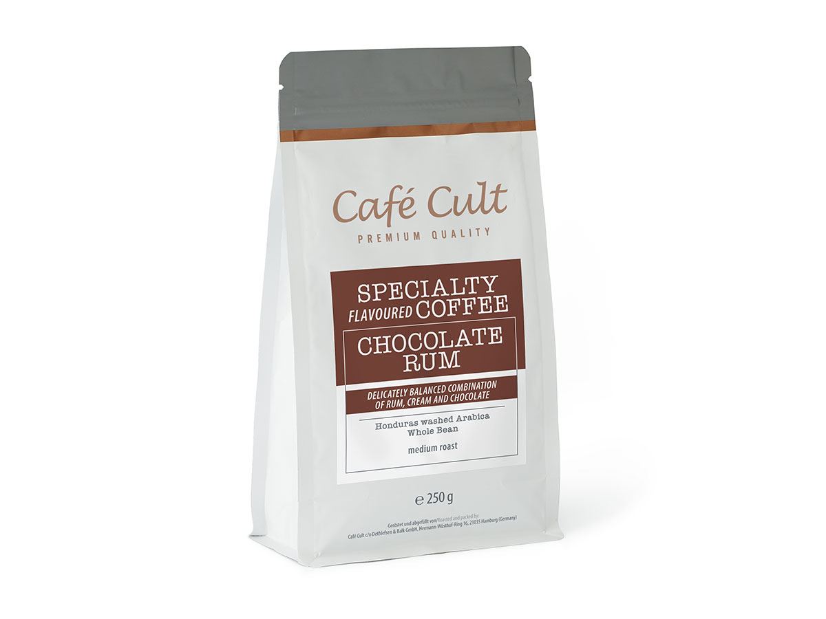 Café Aromatizado Chocolate y Ron