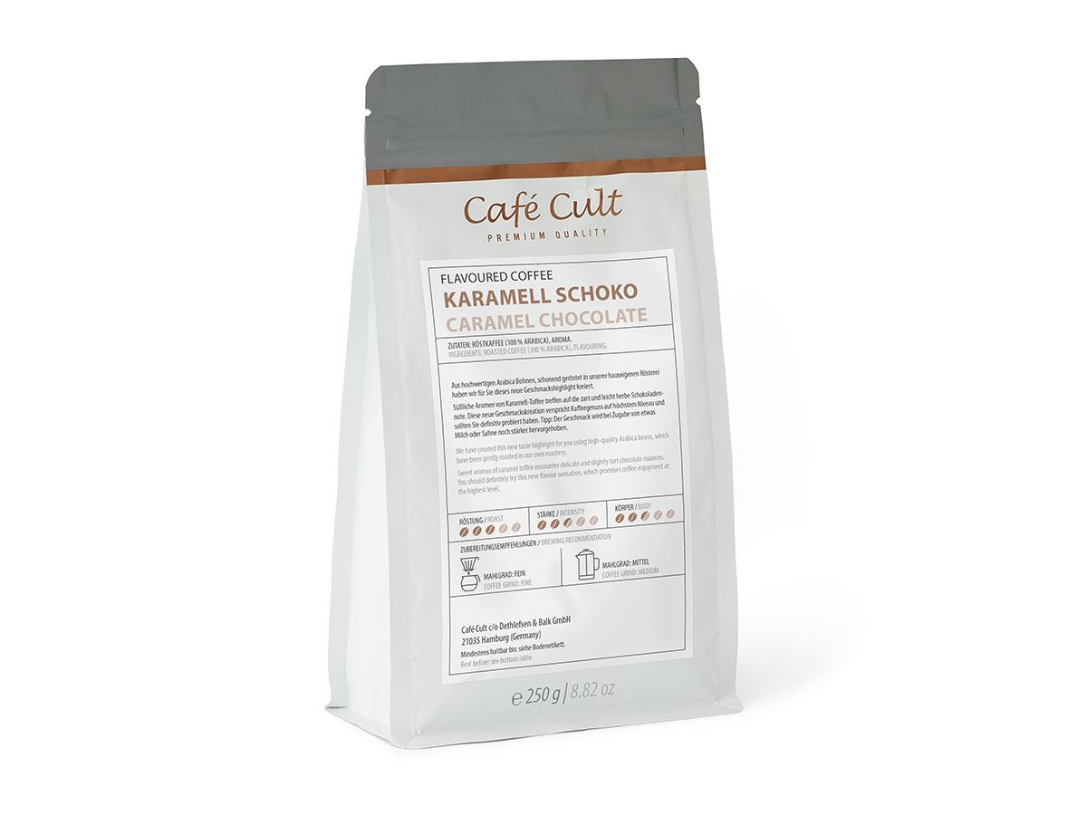 Café Aromatizado Caramelo y Chocolate