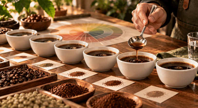 Cata de café gourmet: cómo descubrir sus aromas y sabores